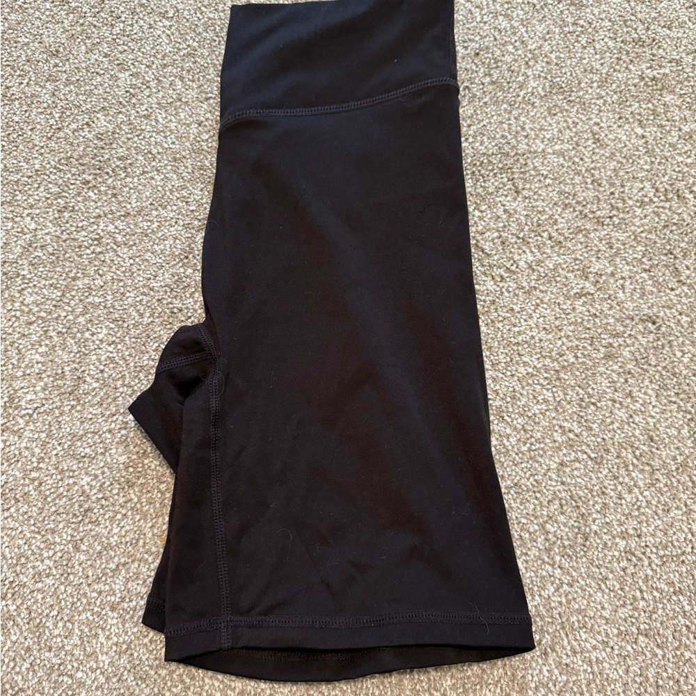 Black Athletic Cloud Biker Shorts